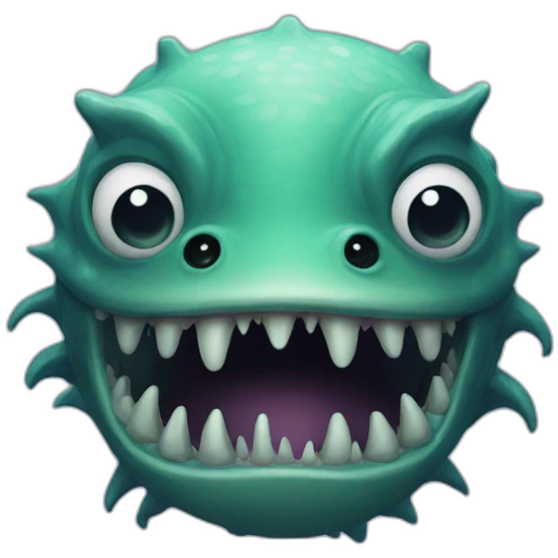 deep sea monster emoji