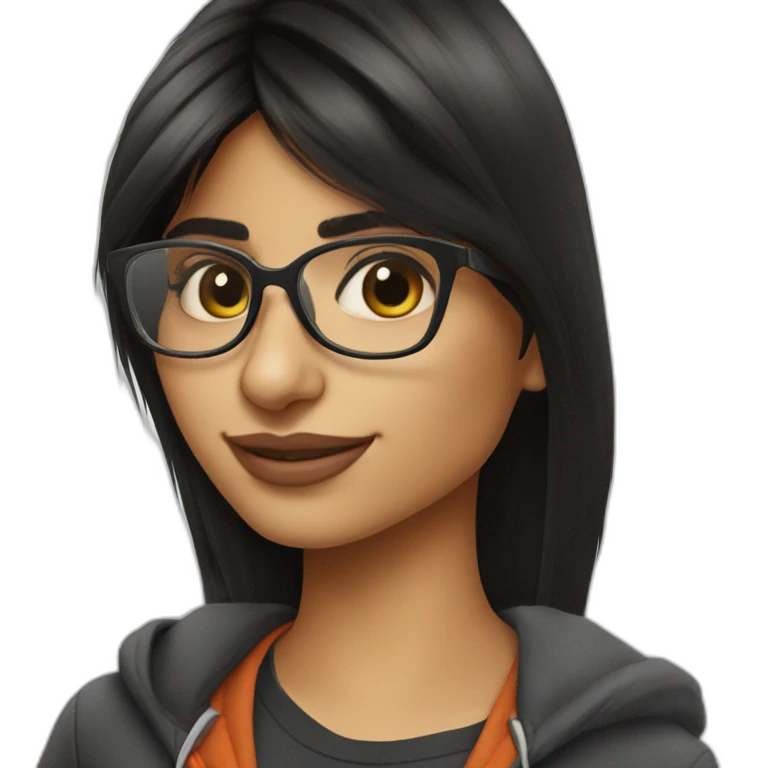 Mia Khalifa girl emoji