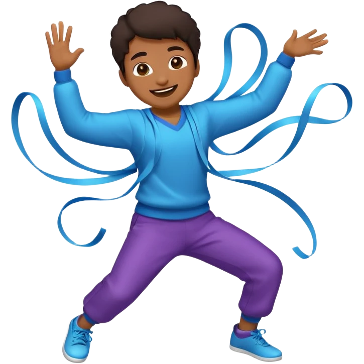 Floss dance emoji
