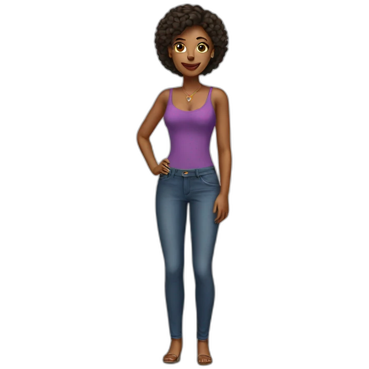 hot lady emoji