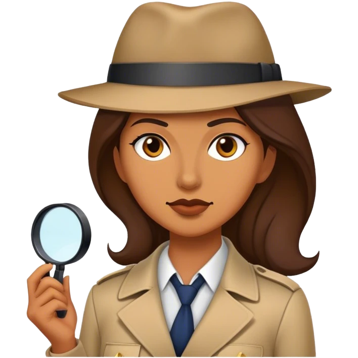 lady detective  emoji