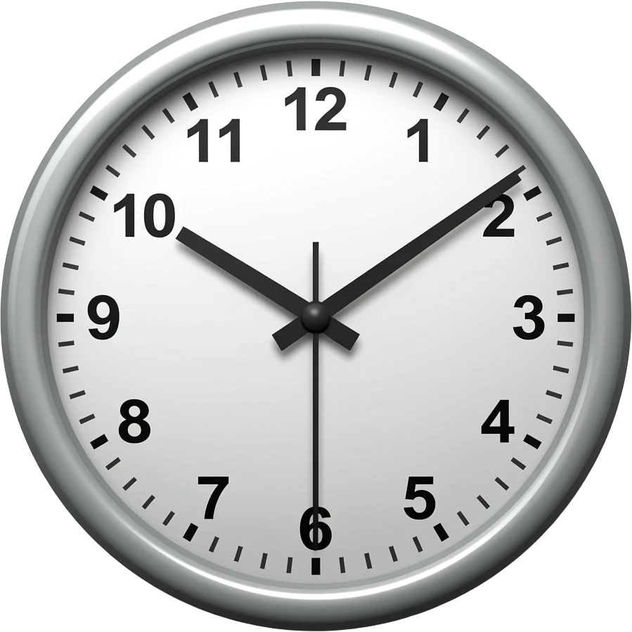 Clock emoji