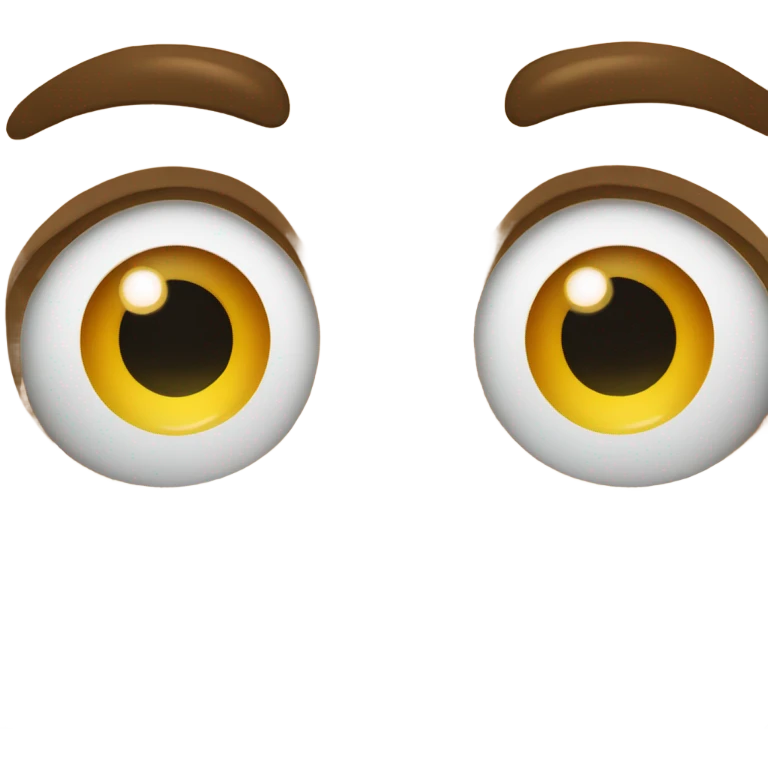 very ad eyes emoji