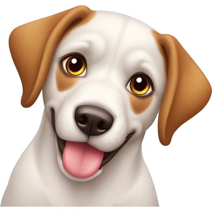 Perro con ojos de corazón  emoji