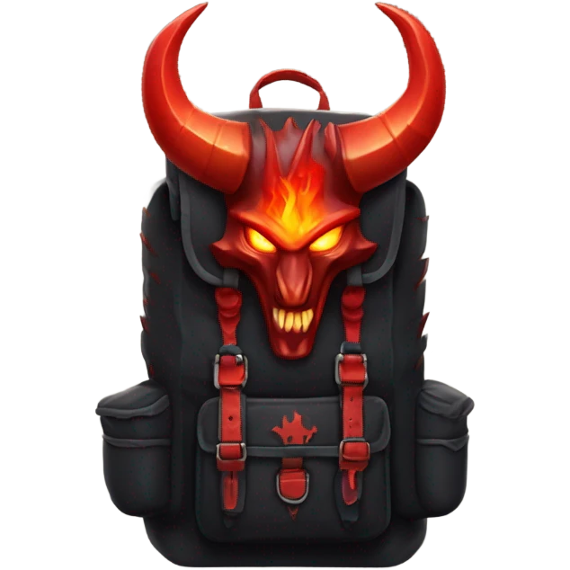 Satan’s backpack  emoji