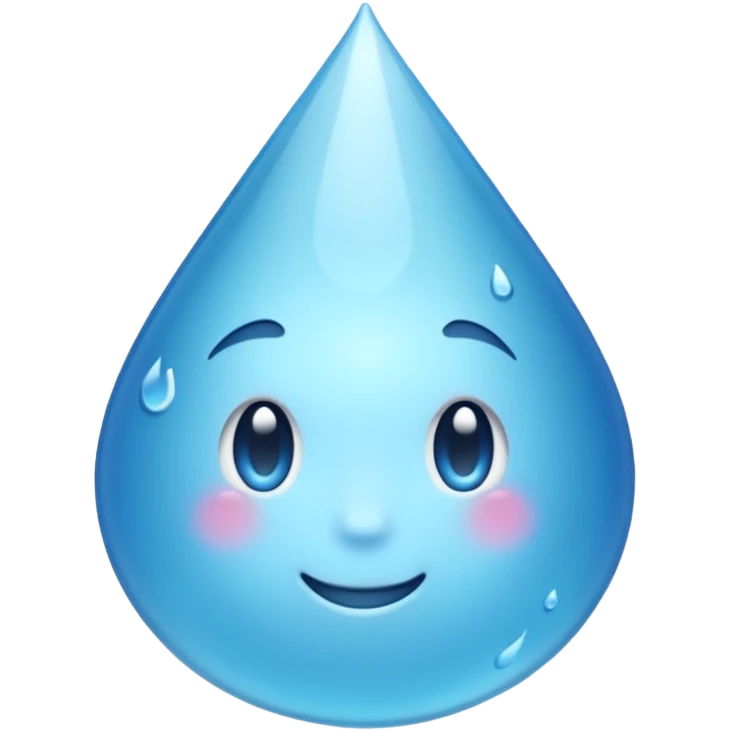 glass spilling water emoji