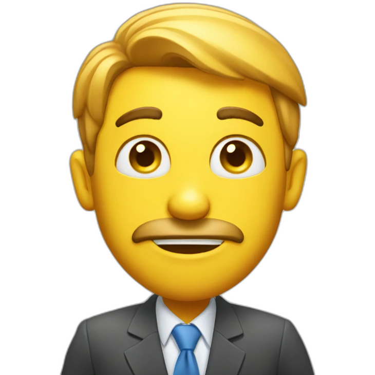Annoying solar salesman emoji