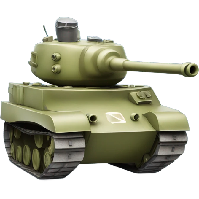 Tank singing emoji