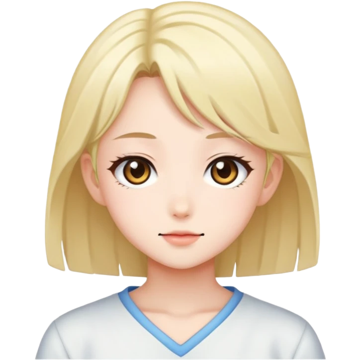 Гола аніме дівчина  emoji