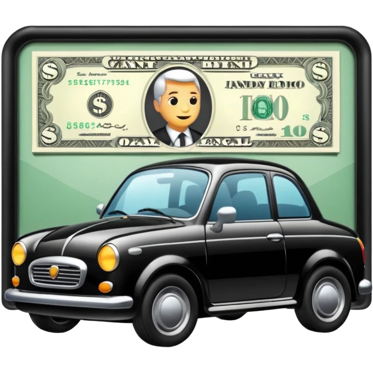car place money benefits emoji