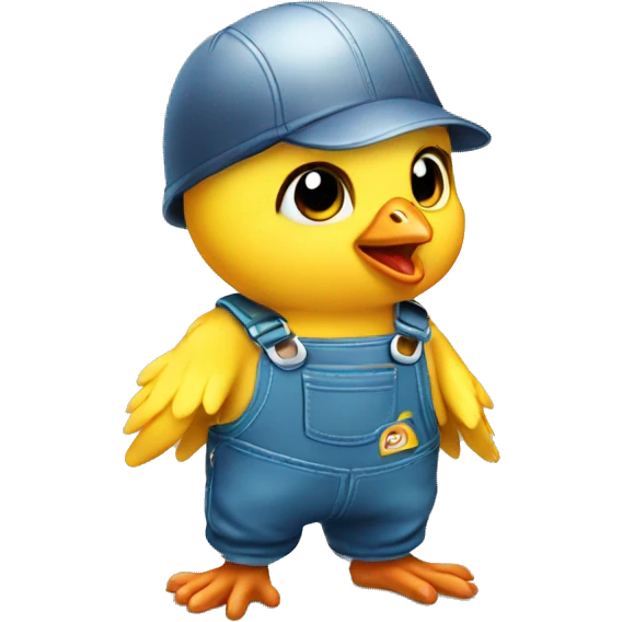 baby chick mechanic emoji
