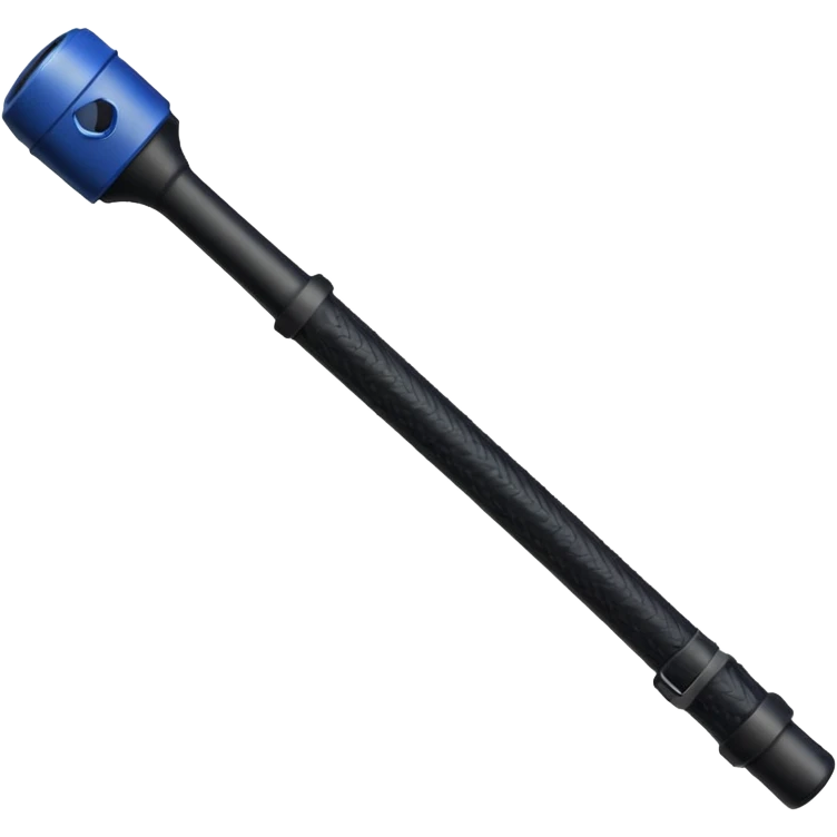 two police batons with grip emoji