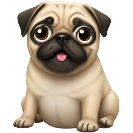 Pug emoji