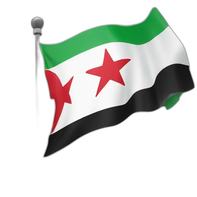 free syria flag emoji