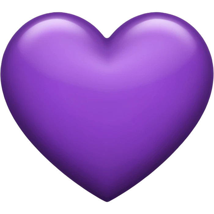 Half Black heart and half Purple Heart emoji