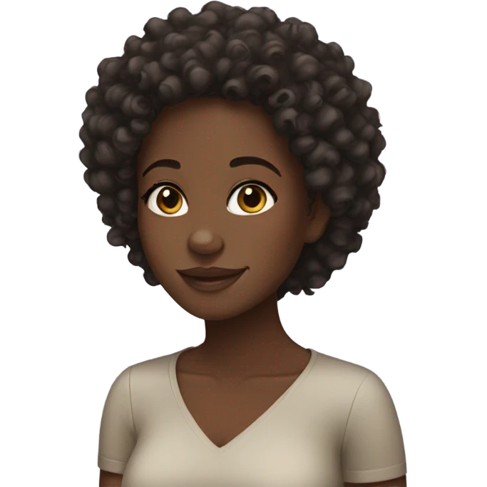 Black girl  emoji