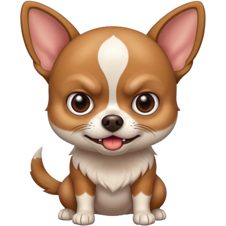 chihuahua enojado emoji