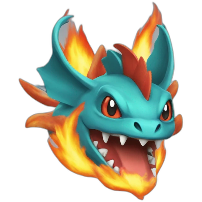 Dracaufeu pokémon emoji