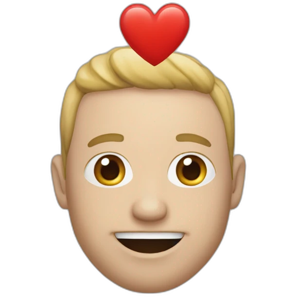 Moitié de coeur d’une main emoji