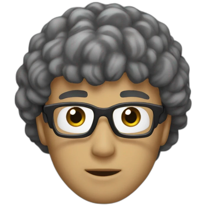 Eric ze our a côté d un noir emoji