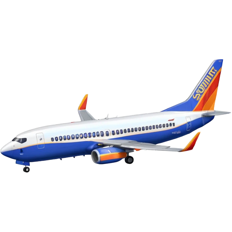 Southwest Airlines Boeing 737-800 emoji