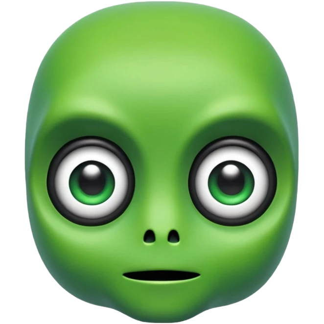 pixelated alien emoji