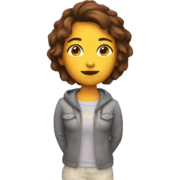 Chica emoji