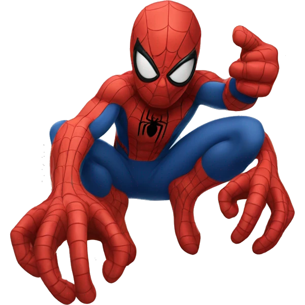Spider-Man with thumbs up emoji