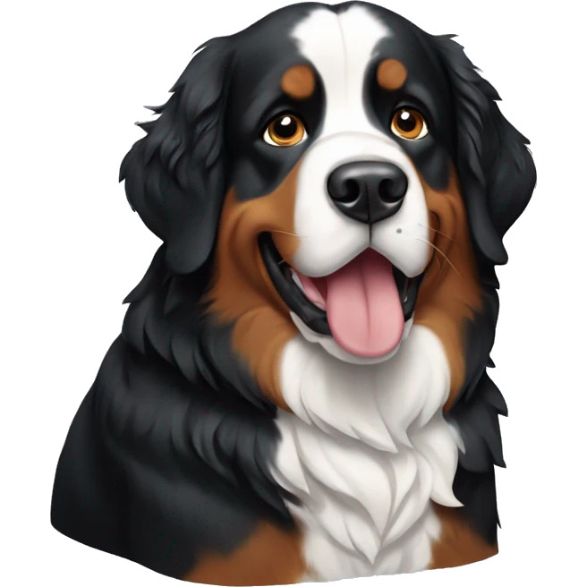 bernese mountain dog emoji