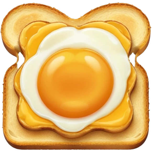 Egg toast emoji