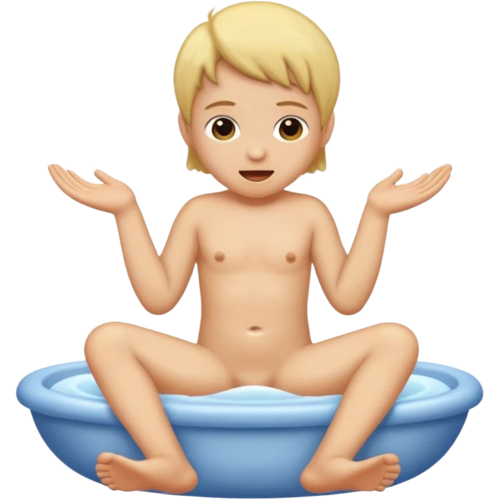 Child naked masturbating emoji