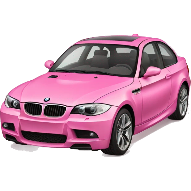 pink bmw emoji