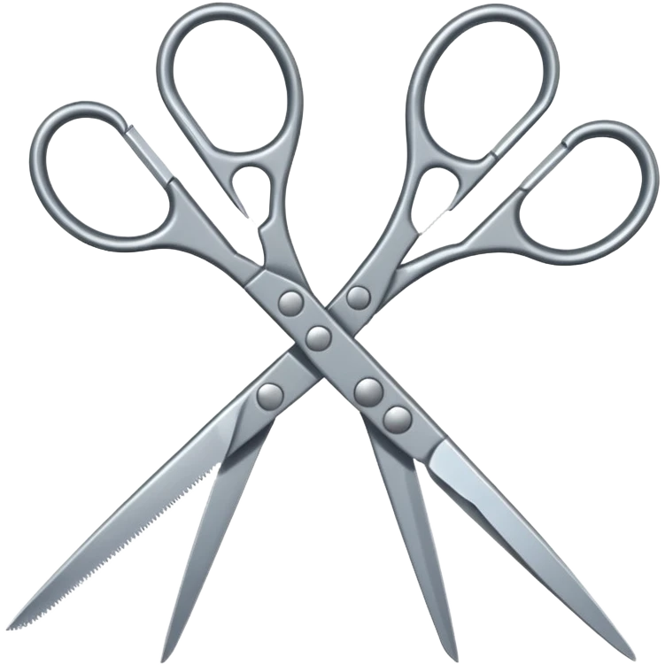 Two sissor intersect emoji