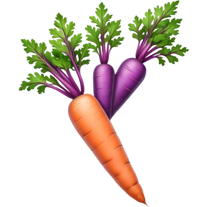 purple carrot emoji