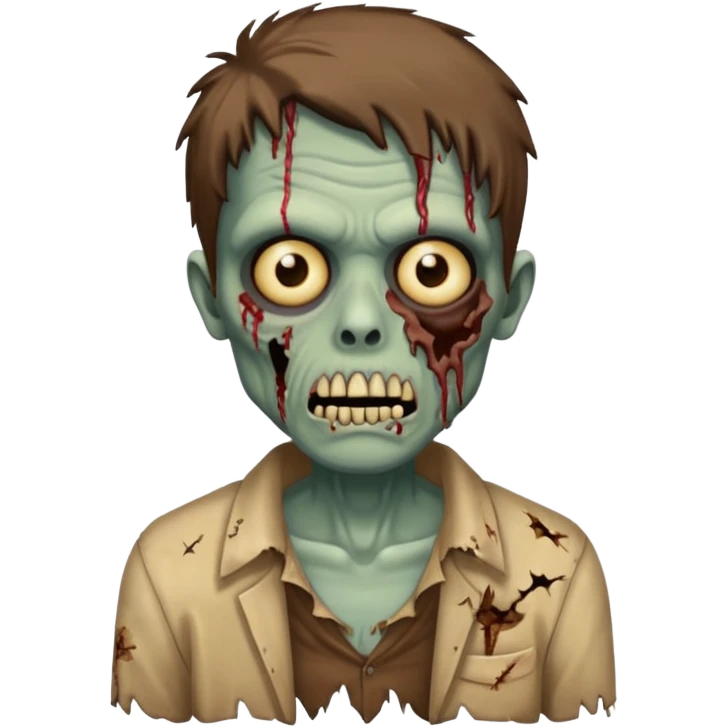 Brown zombie,Ai emoji