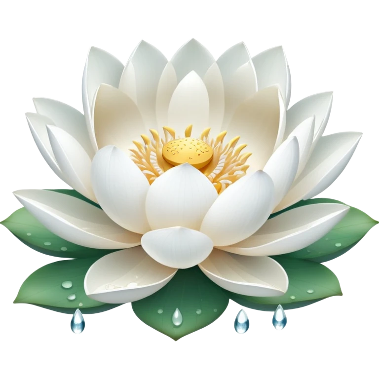 Lotus flower emoji