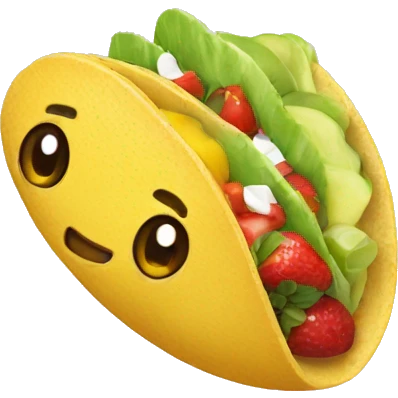Fruit tacos emoji