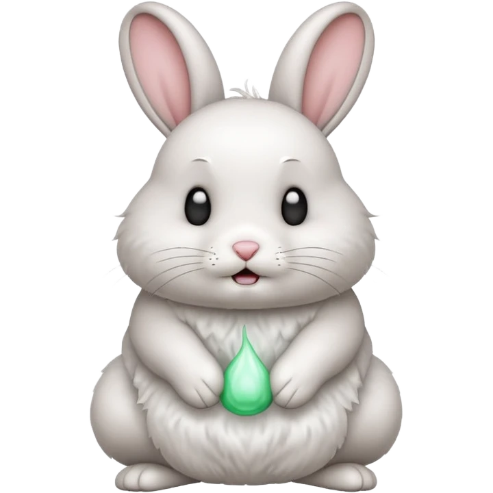 rabbit farting emoji