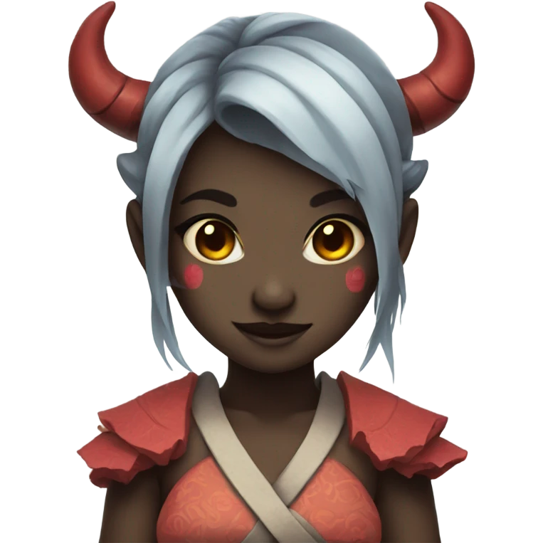 cute oni girl emoji