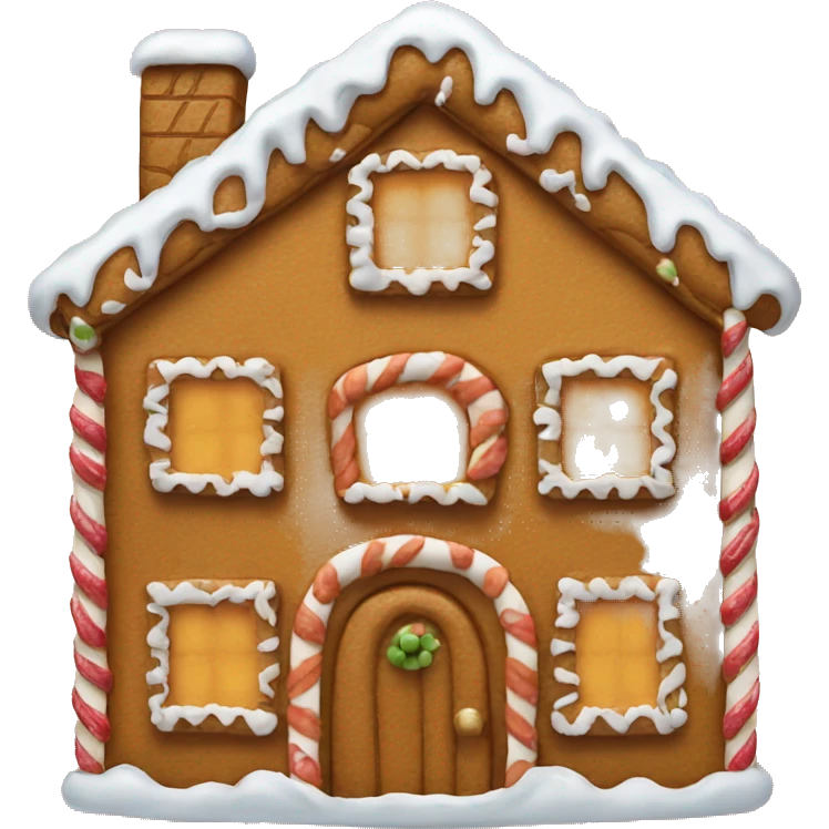 Ginger bread house  emoji