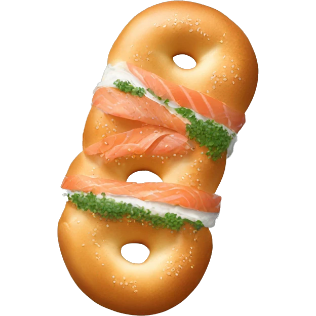 bagel with lox emoji