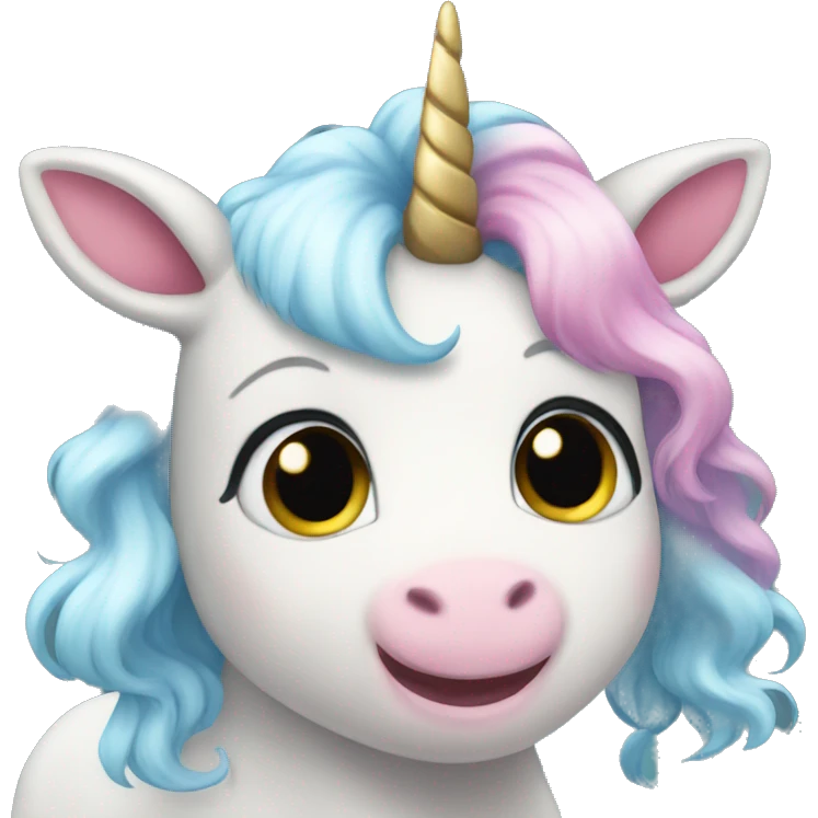 Unicorn baby emoji