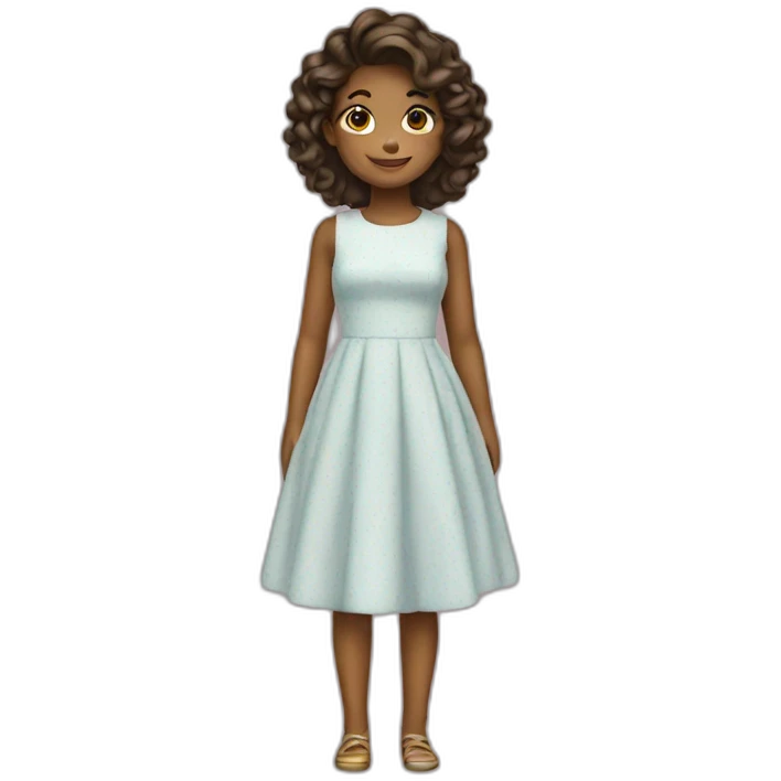 girl dress emoji