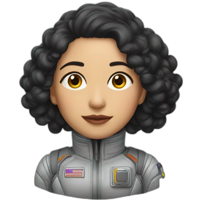 Xochitl Gomez space wear emoji