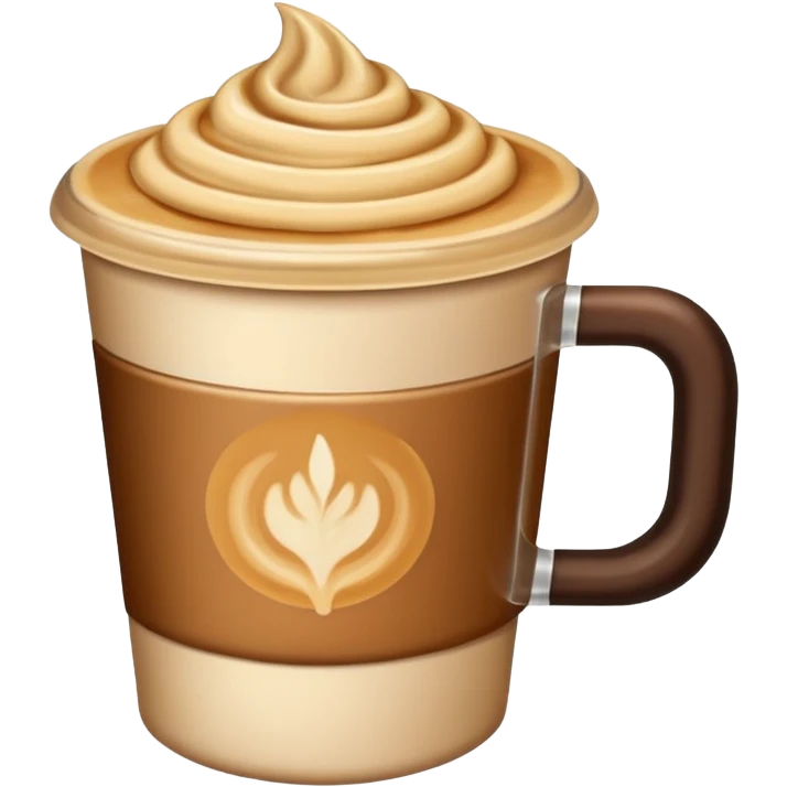 creamy coffee emoji