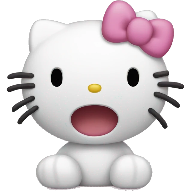 Hello kitty emoji