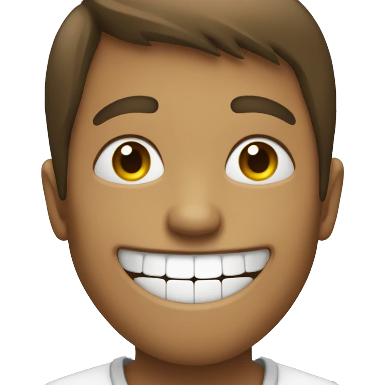 Fake smile  emoji