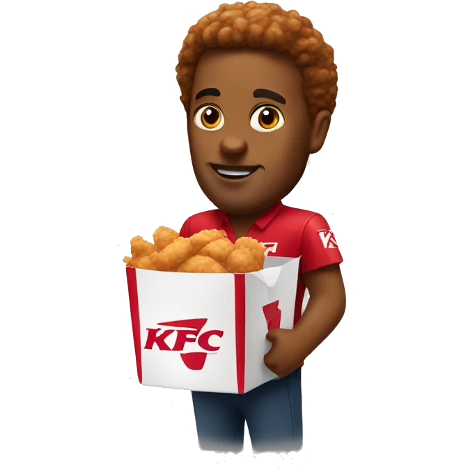 KFC delivery emoji