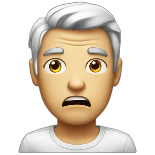 I am very angry emoji