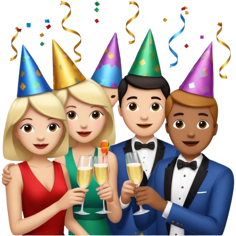 party emoji, festive, confetti, cheerful emoji